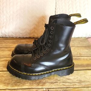 DR. MARTENS Steel Toe Boots Size 8